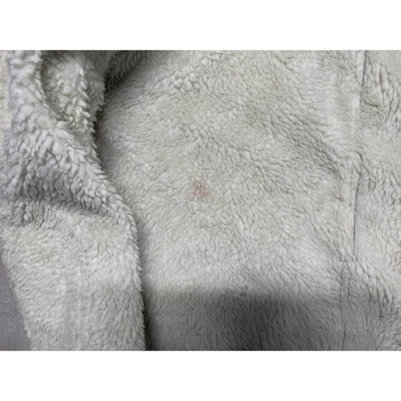 ASOS Oversized Parka In Cracked Vinyl With Borg US SIZE 10 - Picture 12 of 16